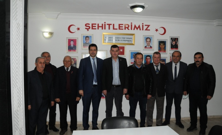 Alanya TSKGV AK Parti ve MHP ziyareti