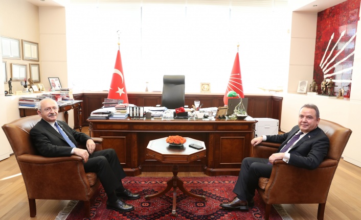 Başkan Böcek Ankara’da Genel Başkanlara ziyaret