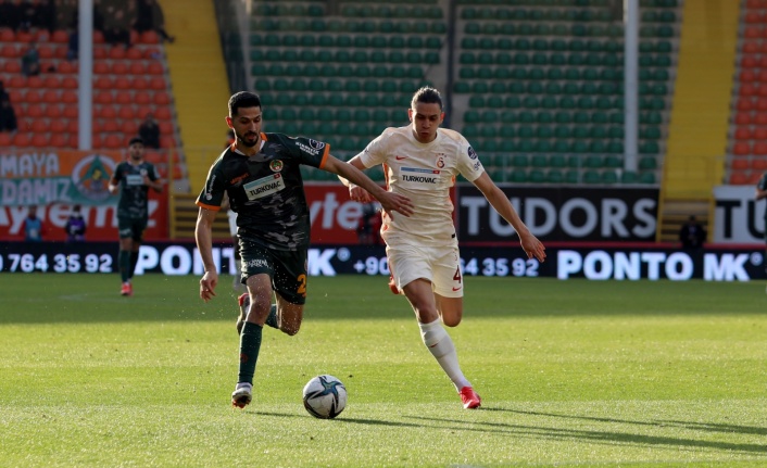 Alanyaspor, Galatasaray’ı zorladı ama olmadı… 1-1