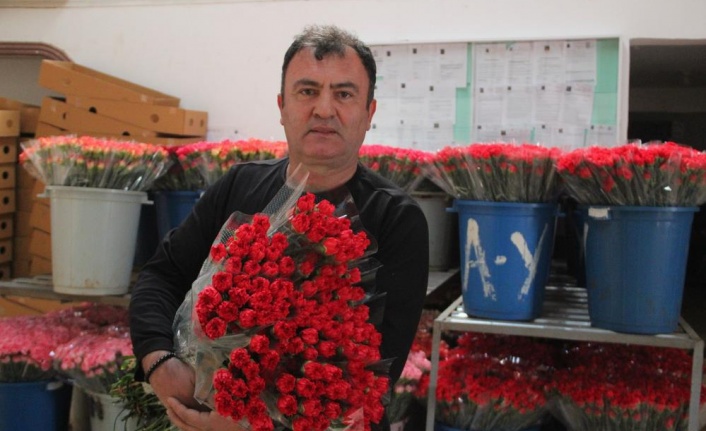 Kesme çiçek sektöründe  Sevgililer Günü bereketi
