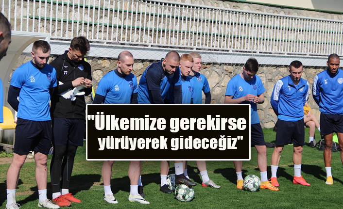 Ukraynalı futbolcular Antalya'da mahsur kaldı