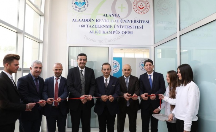 ALKÜ'de “60+ Tazelenme Üniversitesi” projesinin ofisi açıldı