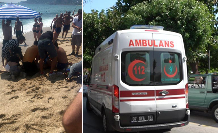 Alanya'da denize giren Alman turist boğuldu