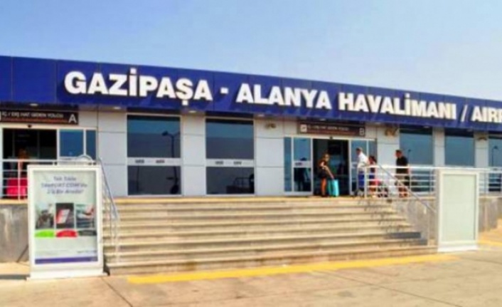 Gazipaşa Alanya Havalimanı’nda  seyahat eden yolcu sayısı belli oldu