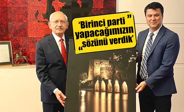 Murat Özçelik’ten Kılıçdaroğlu’na ziyaret 