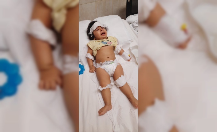 Alanyalı SMA hastası Ela bebek hastaneye kaldırıldı I VİDEO HABER
