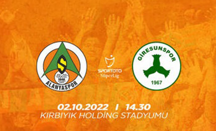 Alanyaspor - Giresunspor  maçının biletleri satışa çıktı