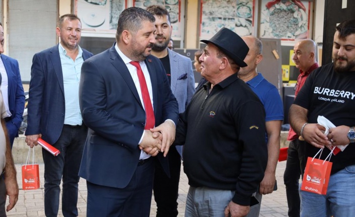 ALTSO Başkan Adayı Bilal Gömeç Avsallar esnafını ziyaret etti