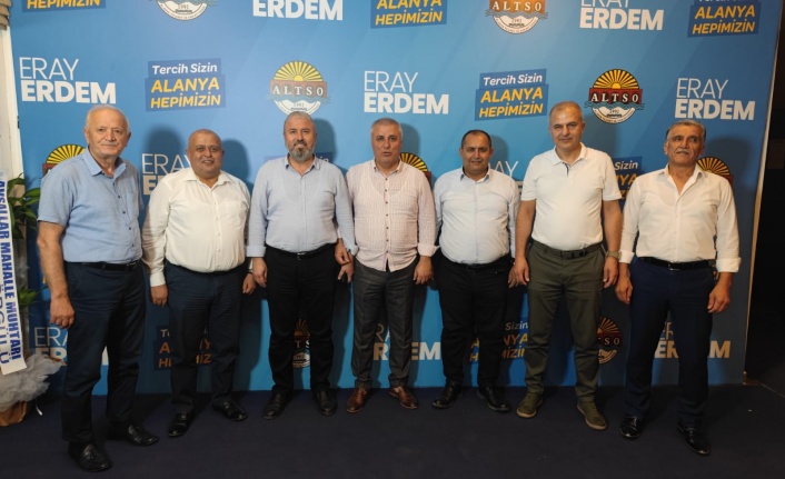 ALTSO Başkan Adayı Eray Erdem oda başkanlarını ağırladı