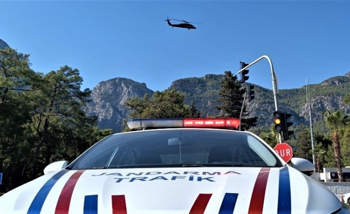 Helikopterli trafik denetiminde ceza yağdı