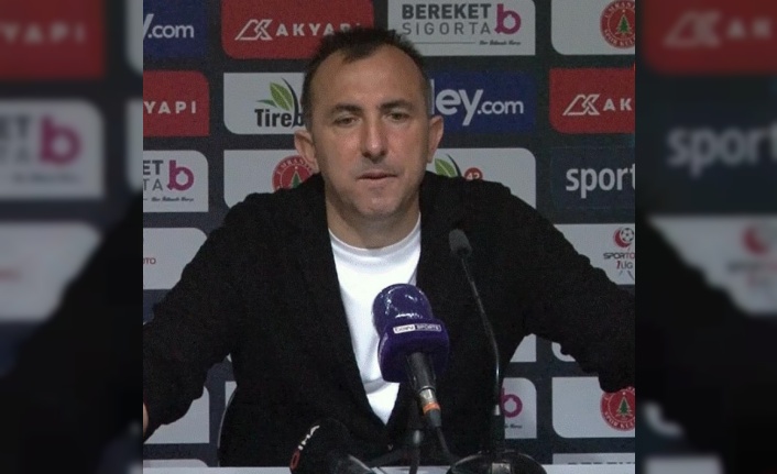 Ümraniyespor Teknik Direktörü'nden maç sonrası açıklama