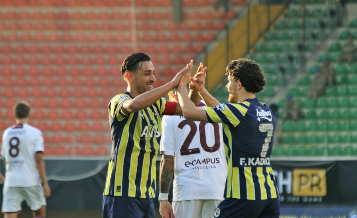 Alanya’daki maçta kazanan Fenerbahçe oldu
