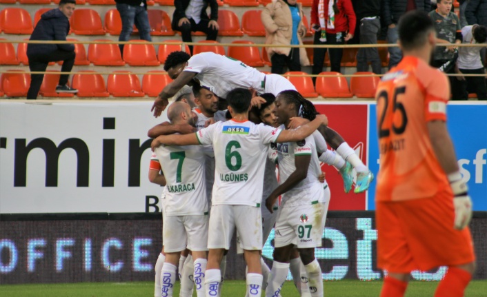 Alanyaspor, Kayserispor’u 3-1 yendi