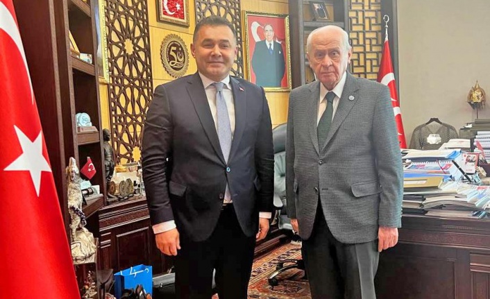Başkan Yücel, MHP Genel Başkanı Bahçeli’yi ziyaret etti