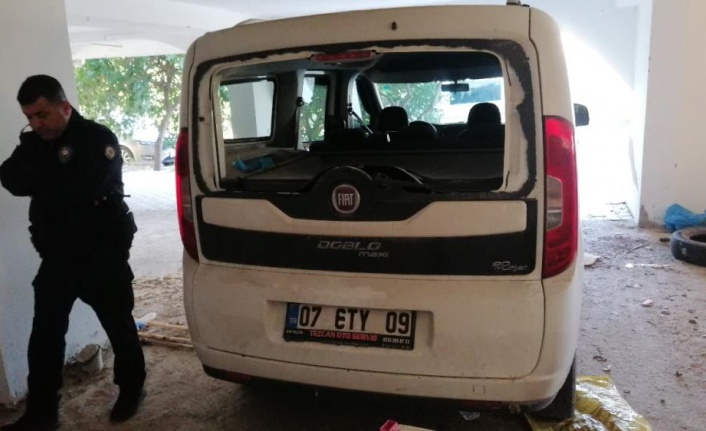 Antalya’dan çalınan hafif ticari araç Manavgat’ta park halinde bulundu