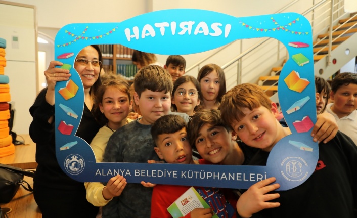Alanya’da Kütüphane Haftası’nda çocuklar yazarlarla buluşacak