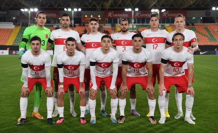 Alanya’daki maçta Ümit Milli Takımı Kosova'yı 4-2 mağlup etti