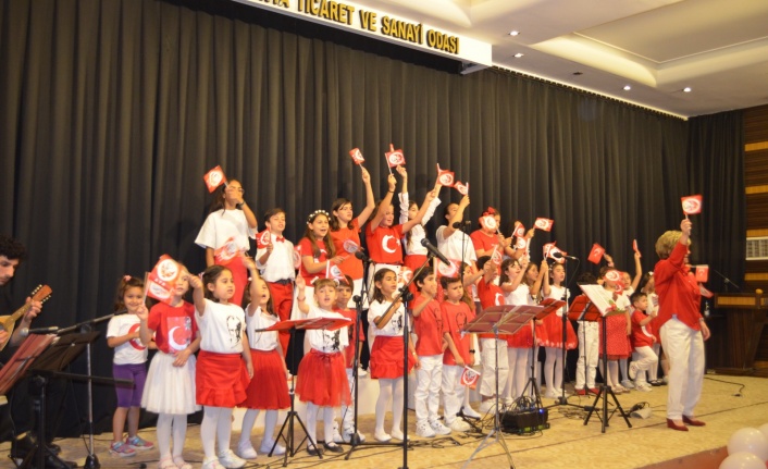 ÇYDD Alanya Çocuk Kulübü’nden renkli konser | VİDEO HABER