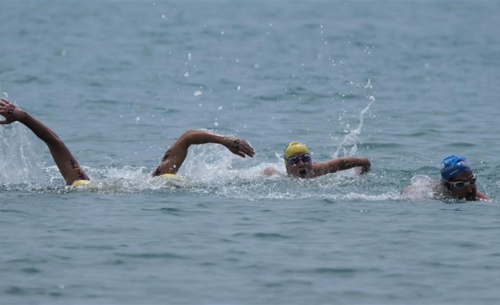 İşte Alanya Uluslararası Açık Su Yüzme Yarışları’nın kazananları