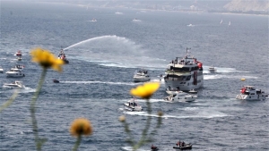 Antalya 19 Mayıs'ı denizde kutladı